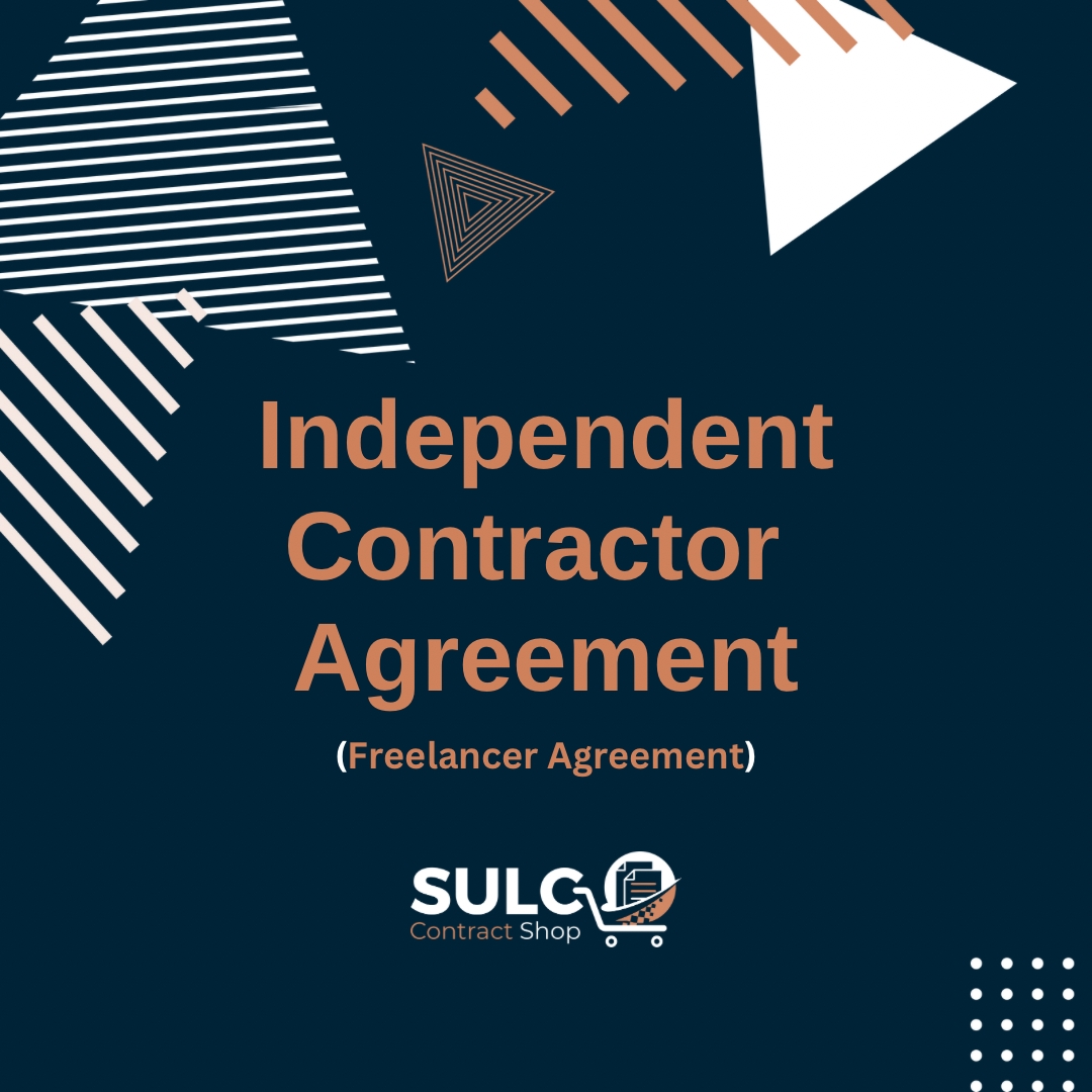 Independent Contractor Agreement - Start-Up Legal Consulting